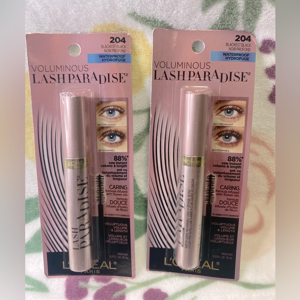 L’Oreal Lash Paradise Waterproof Mascara x2